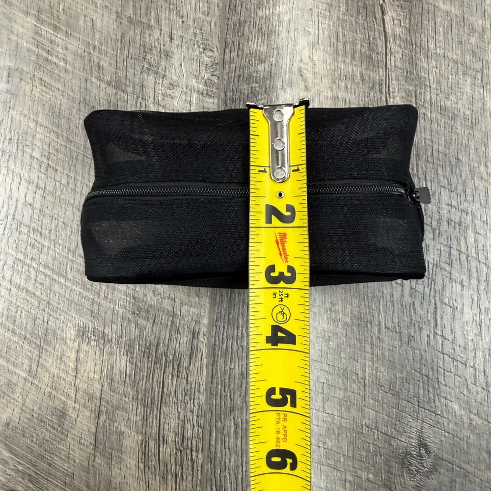 Dior Black Mesh Accessories Pouch